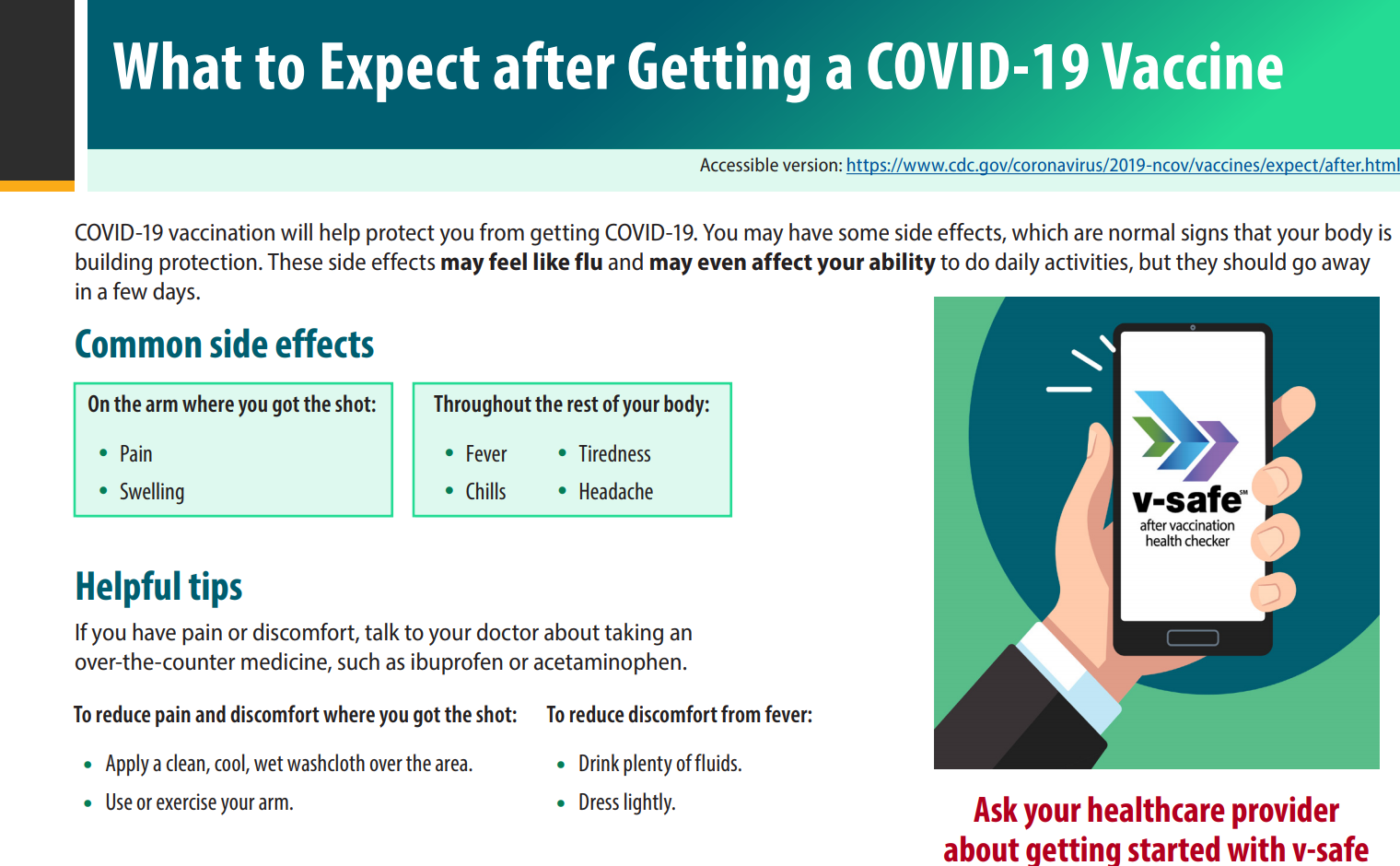 COVID19 Vaccine What to Expect After Majestic Care