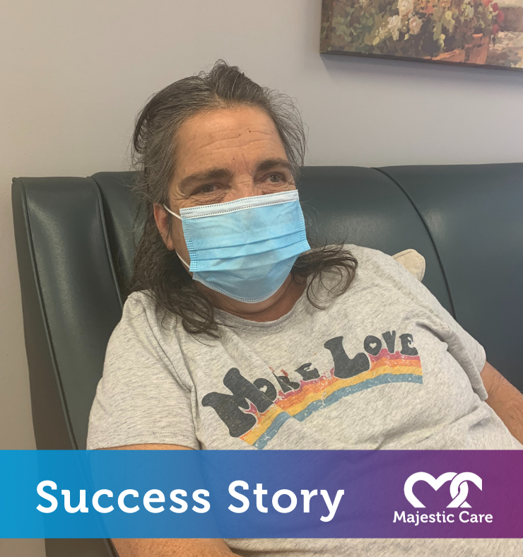 majestic care nursing home resident success story