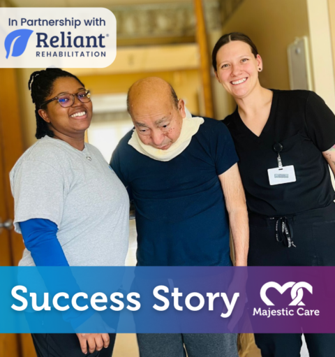 Success Story, Majestic Care Saint Anthony: Jesse Cruz - Majestic Care