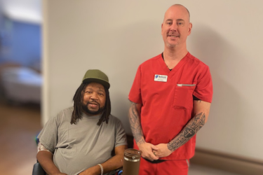 Success Story, Majestic Care of Southport: Resident Larry