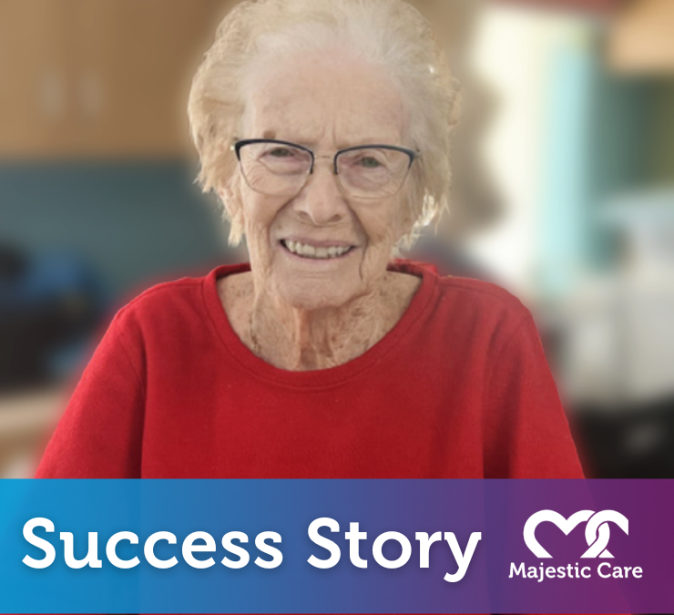 Success Story, Majestic Care of Livonia: Ms. Sadie B.